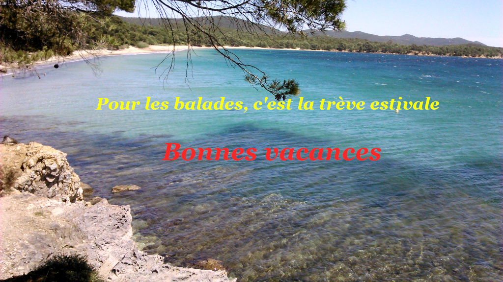 Bonnes vacances